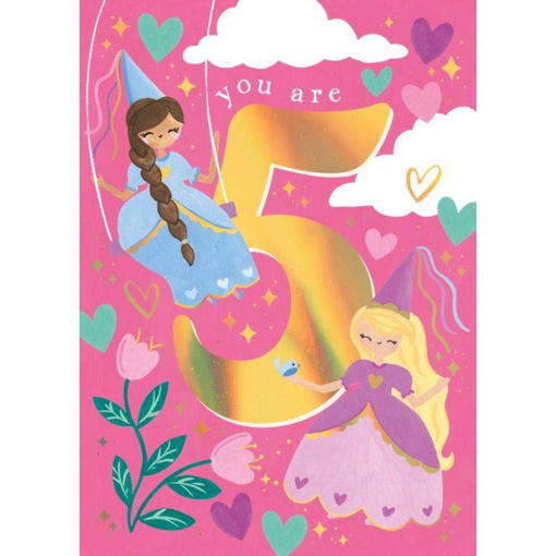 Picture of YOU ARE 5 BIRTHDAY CARD